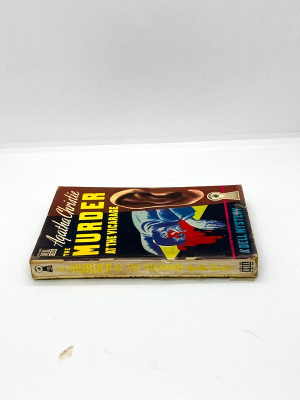 Dell "map back" mystery Agatha Christie "The Murder at the Vicarage" Vintage 1948 paperback - Image 3