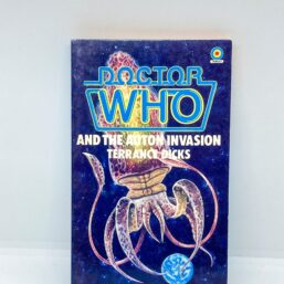 1983 Doctor Who novel "The Auton Invasion"  Jon Pertwee as the 3rd Doctor  Vintage British paperback Based on a 1970 episode