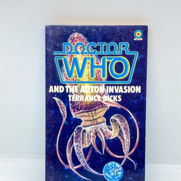 1983 Doctor Who novel "The Auton Invasion"  Jon Pertwee as the 3rd Doctor  Vintage British paperback Based on a 1970 episode