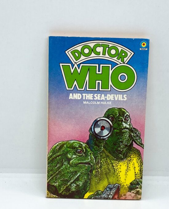 1984 Doctor Who episode novel “The Sea-Devils”  Jon Pertwee as the 3rd Doctor Season 9 1972  Vintage British paperback