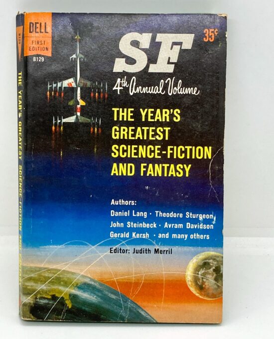 Science Fiction Vintage 1959 Dell paperback “The Year’s Greatest Sci-Fi & Fantasy” 1st edition
