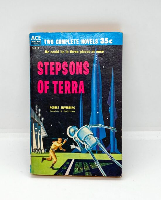 Science Fiction Vintage ’50s ACE double paperback “Stepsons of Terra” & “A Man Called Destiny”  Two complete novels