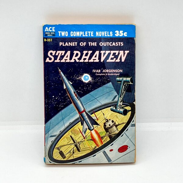 Science Fiction Vintage ACE double paperback "Starhaven" & "The Sun Smasher"  Two complete novels
