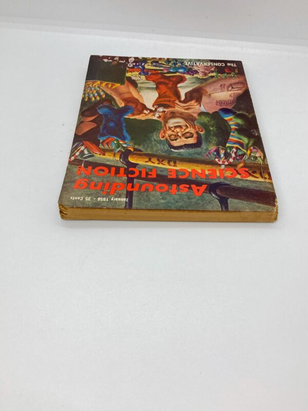 Vintage Science Fiction Pulp Magazine Astounding Science Fiction January 1958 - Image 2