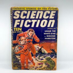 Science Fiction Magazine March 1939 Vintage Pulp Mag Hugo Gernsback Edmond Hamilton Robt Castle Guy Arnold Frank Paul Cover