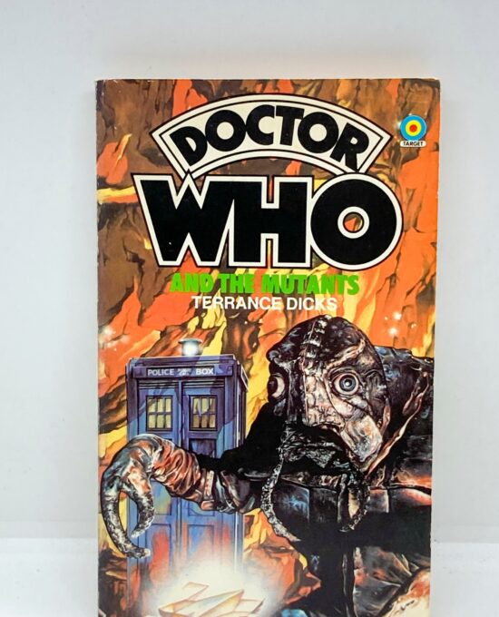 1984 Doctor Who novel “The Mutants”  Jon Pertwee as the 3rd Doctor  Vintage British paperback Based on a 1972 episode