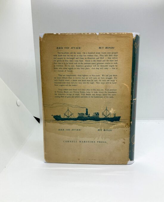Dad Gifts Ship Model Building Gene Johnson 1943 First edition Vintage hardcover + 2 fold-out plans
