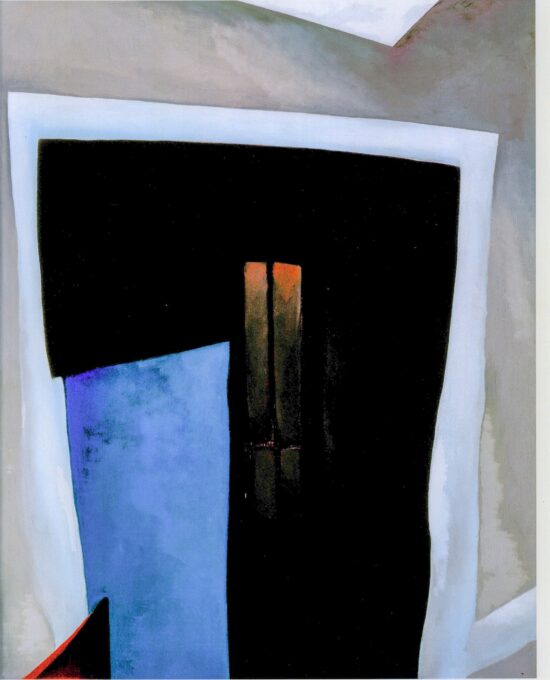 Georgia O’Keeffe print 1919 “59th Street Studio” Original vintage art book page