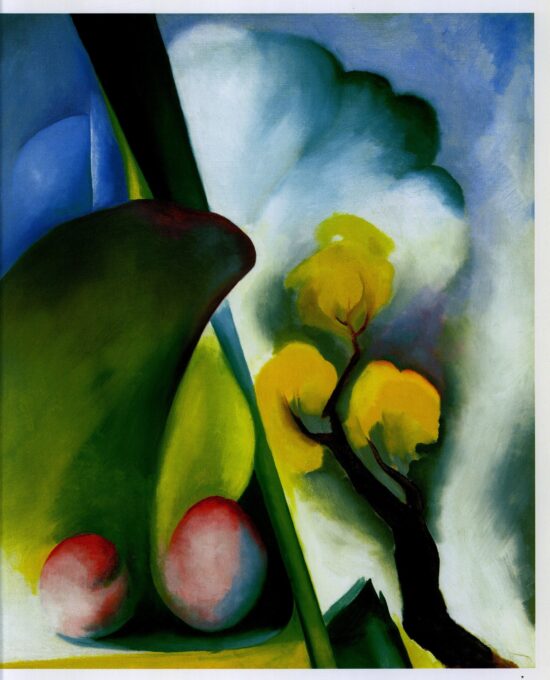 Georgia O’Keeffe print c.1922 “Spring” Original vintage art book page