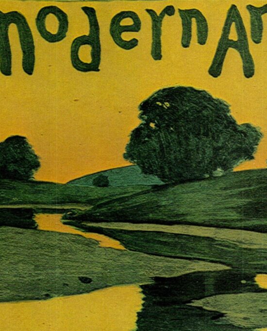 Arthur Dow “Modern Art” Vintage art book page