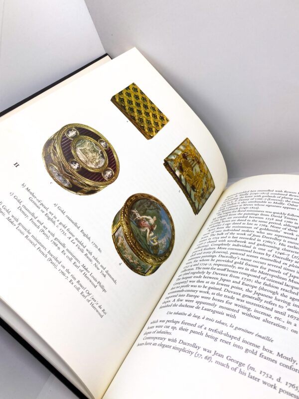 Snuff Boxes 1730-1830 1966 First edition cloth-wrapped hardcover Clare le Corbeillo - Image 7