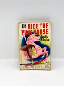 Dell Map back "Ride the Pink Horse" 1946 First Dell printing  Murder mystery Dorothy B. Hughes Vintage paperback