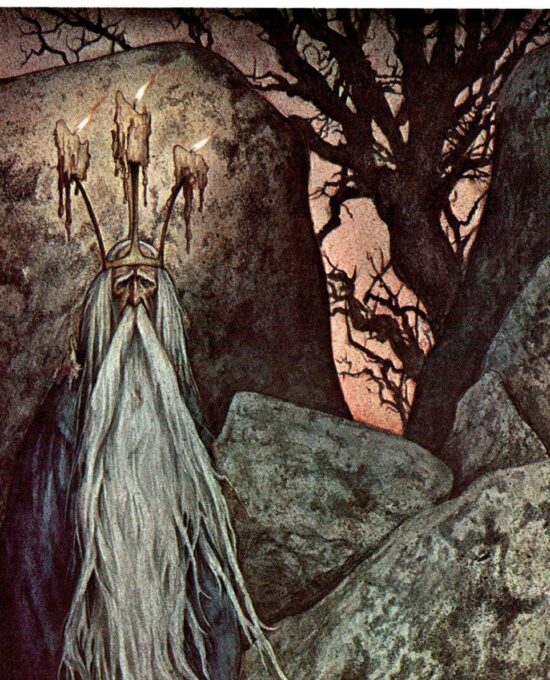 Brian Froud “The Watchers” Vintage art book page 1976 FREE SHIPPING