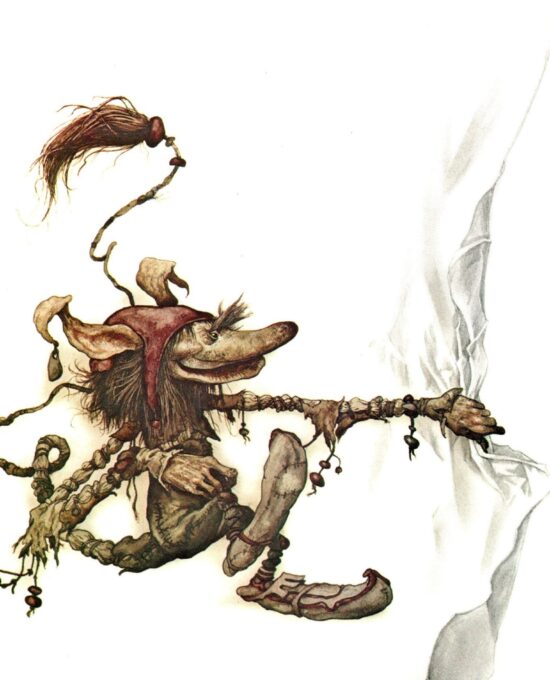 Brian Froud “Frontispiece” Vintage art book page 1976 FREE SHIPPING