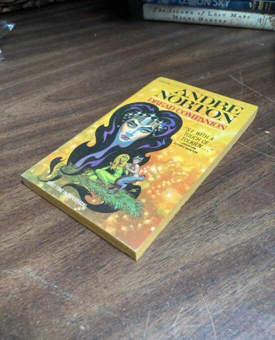 Andre Norton “Dread Companion” c.1970 vintage paperback