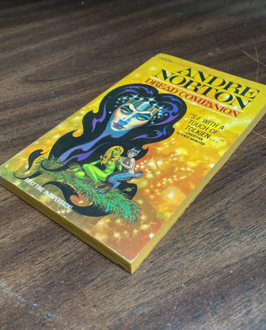 Andre Norton “Dread Companion” c.1970 vintage paperback