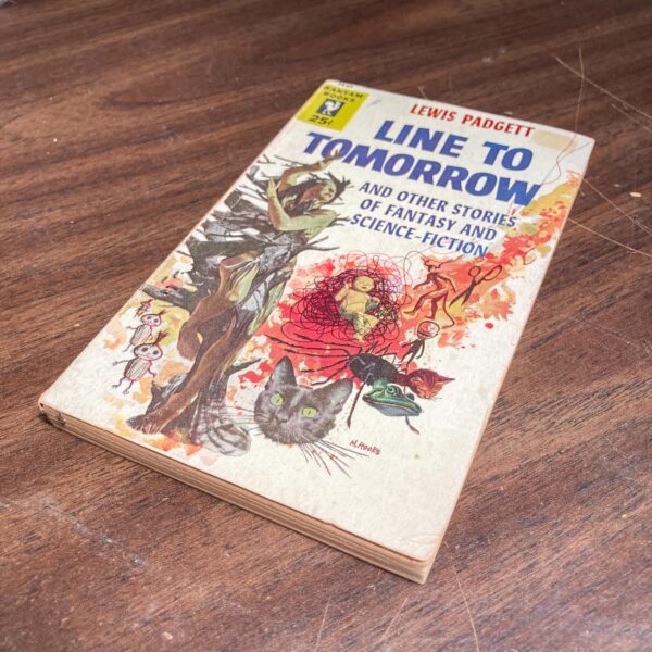Lewis Padgett "Line To Tomorrow c.1954 vintage paperback short story anthology