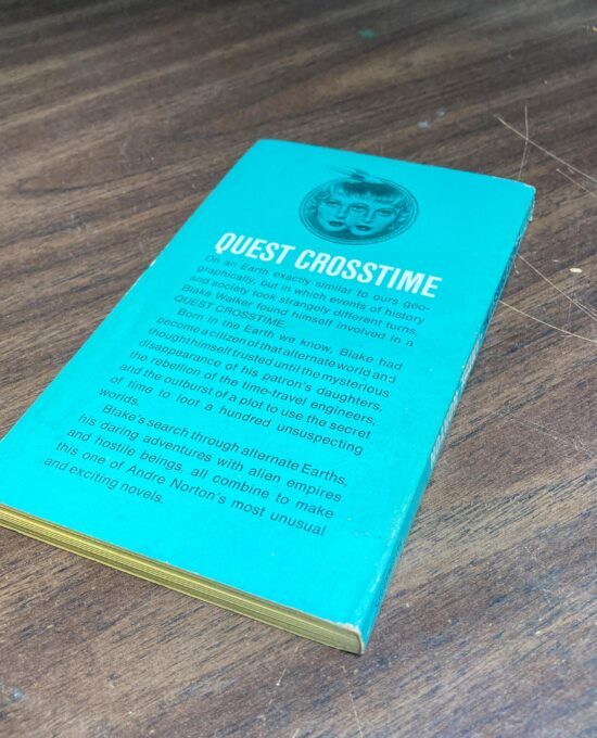 Andre Norton “Quest Crosstime” c.1965 vintage paperback