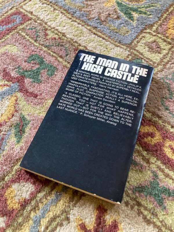 Philip K. Dick's Hugo Award winning novel "The Man in the High Castle" 1981 Vintage paperback edition - Image 2