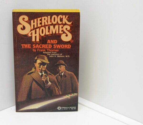 Sherlock Holmes and The Sacred Sword 1980 First Edition vintage paperback
