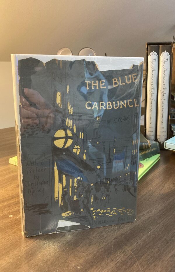 First edition book "The Adventure of the Blue Carbuncle" Sherlock Holmes 1948 hardcover with jacket
