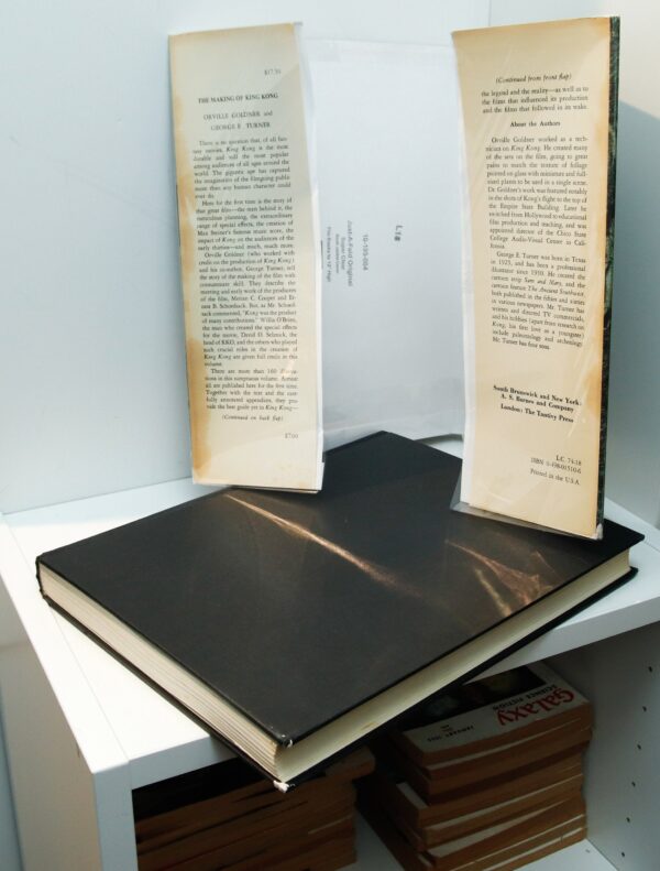 Vintage cinema hardcover "The Making of King Kong" 1975 First edition in original jacket - Image 4