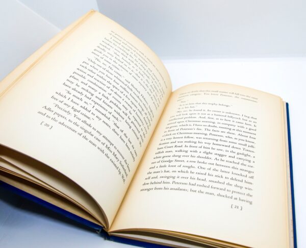 First edition book "The Adventure of the Blue Carbuncle" Sherlock Holmes 1948 hardcover with jacket - Image 10