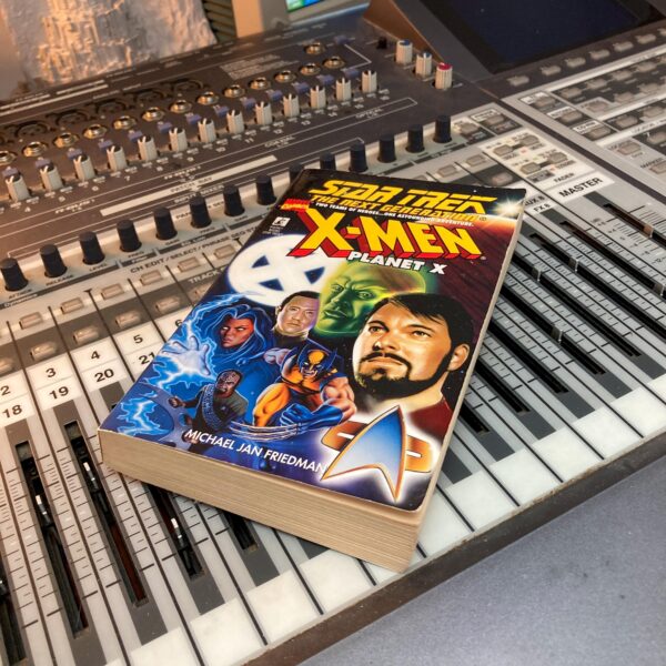 Gift for Trekkie X-men Star Trek NG "Planet X" First edition 1988 vintage paperback novel