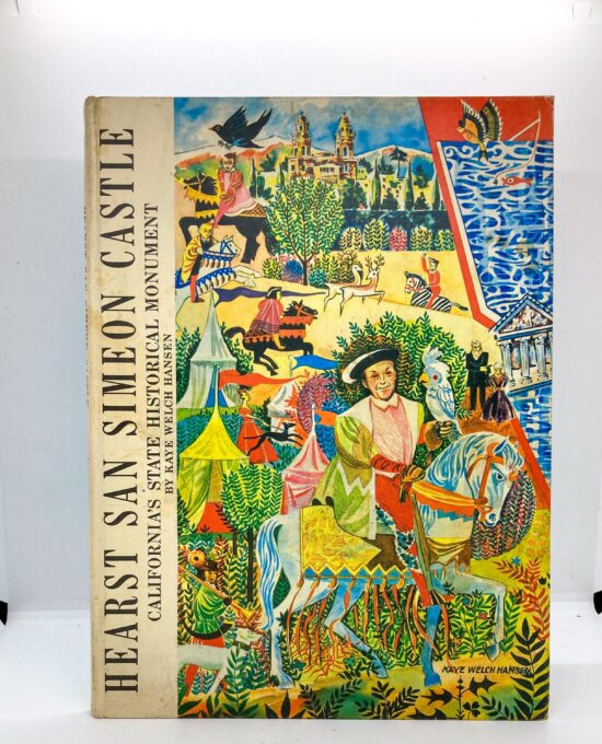 Heart San Simeon Castle 1962 Vintage hardcover art coffee table book Kaye Welch Hansen