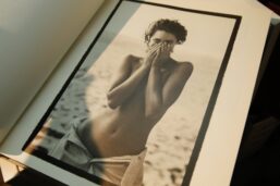 Khaki First edition Coffee table photography book 1999 Sting Audrey Kate Moss Iggy Pop Kate Grace Earhart Carson RFK Ava Marilyn