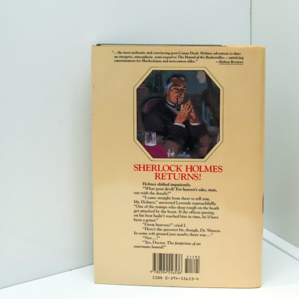 The Revenge of the Hound Sherlock Holmes 1987 First edition hardcover Michael Hardwick Sequel to "The Hound of the Baskervilles" - Image 3