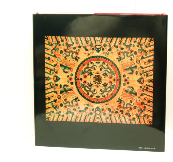Slip-cased coffee table book "Chinese Carpets" First edition cloth wrapped hardcover in slipcase 1981 Appears unread - Image 3