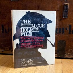 Vintage illustrated large-format hardcover "The Sherlock Holmes File" First edition