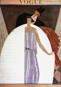 Vogue cover vintage art book plate (2 sided) [March/June 1922] Ready to frame