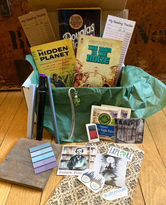 Science fiction blind date 3 book gift set Bookworm Gift Box for avid readers