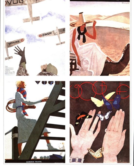 Vogue Cover Georges Lepape vintage art book plate [Summer 1931] Ready to frame