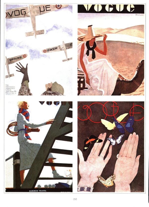 Vogue Cover Georges Lepape vintage art book plate [Summer 1931] Ready to frame - Image 2