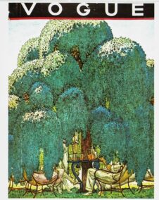 Vogue Cover Pierre Brissaud / Georges Lepape vintage art book plate [1931]