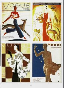 Vogue Covers Eduardo Benito / Georges Lepape vintage art book plate [1930]