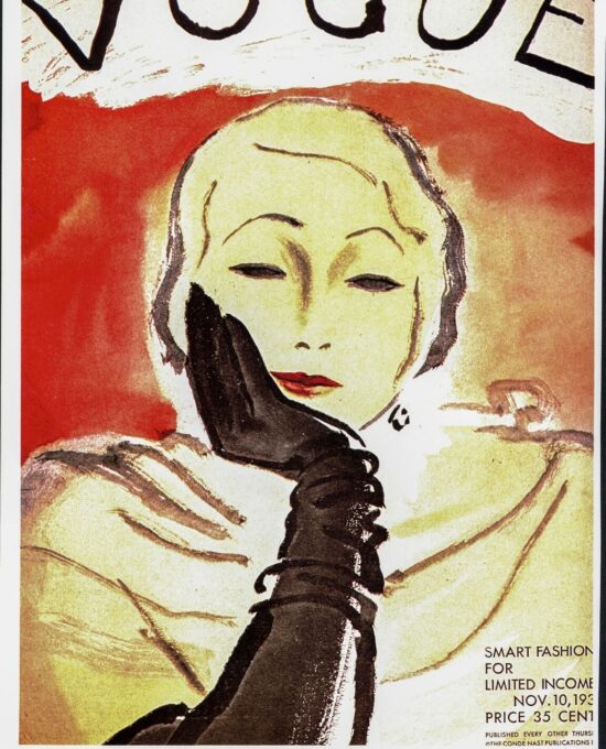Vogue Covers Carl Erickson / William Bolin vintage art book plate [1930] Ready