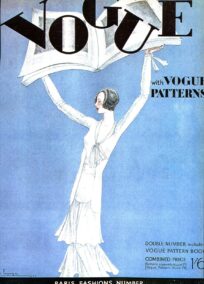 Vogue Cover Georges Lepape vintage art book plate [Summer 1930] Ready to frame
