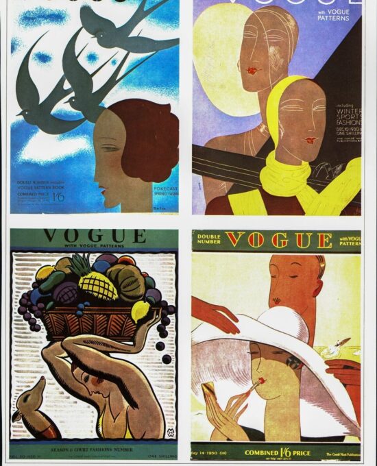 Vogue Covers Carl Erickson / William Bolin vintage art book plate [1930] Ready