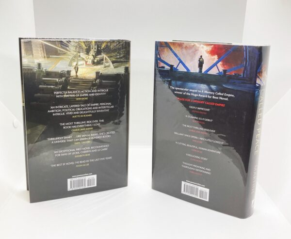 Arkady Martine 2 book set Signed & Numbered with matching #s Hardcovers - Image 2