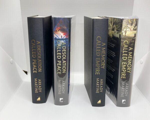 Arkady Martine 2 book set Signed & Numbered with matching #s Hardcovers - Image 3