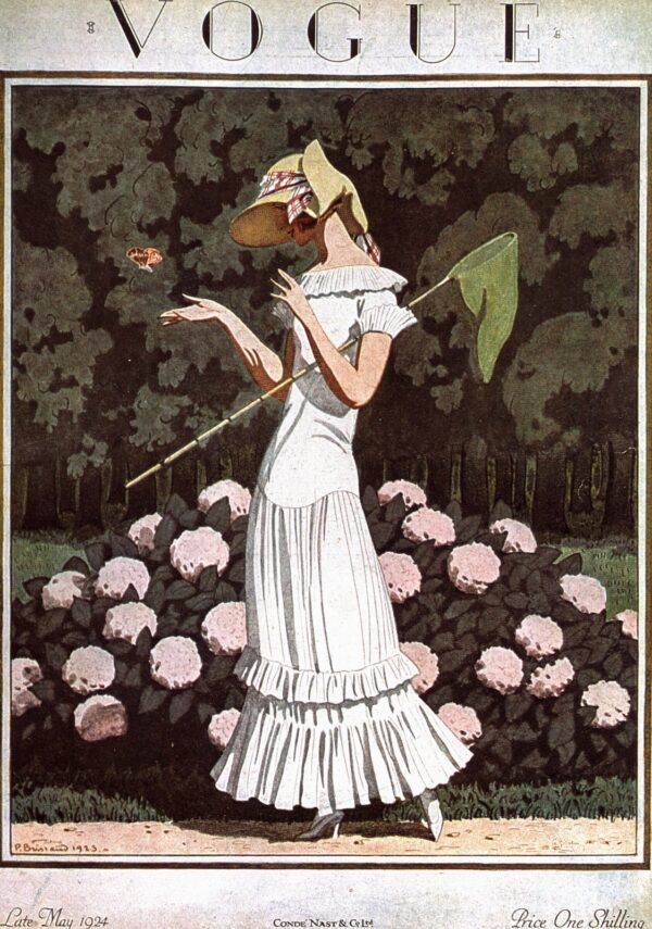 Vogue cover Pierre Brissaud art deco vintage art book plate [May 1924] Ready to