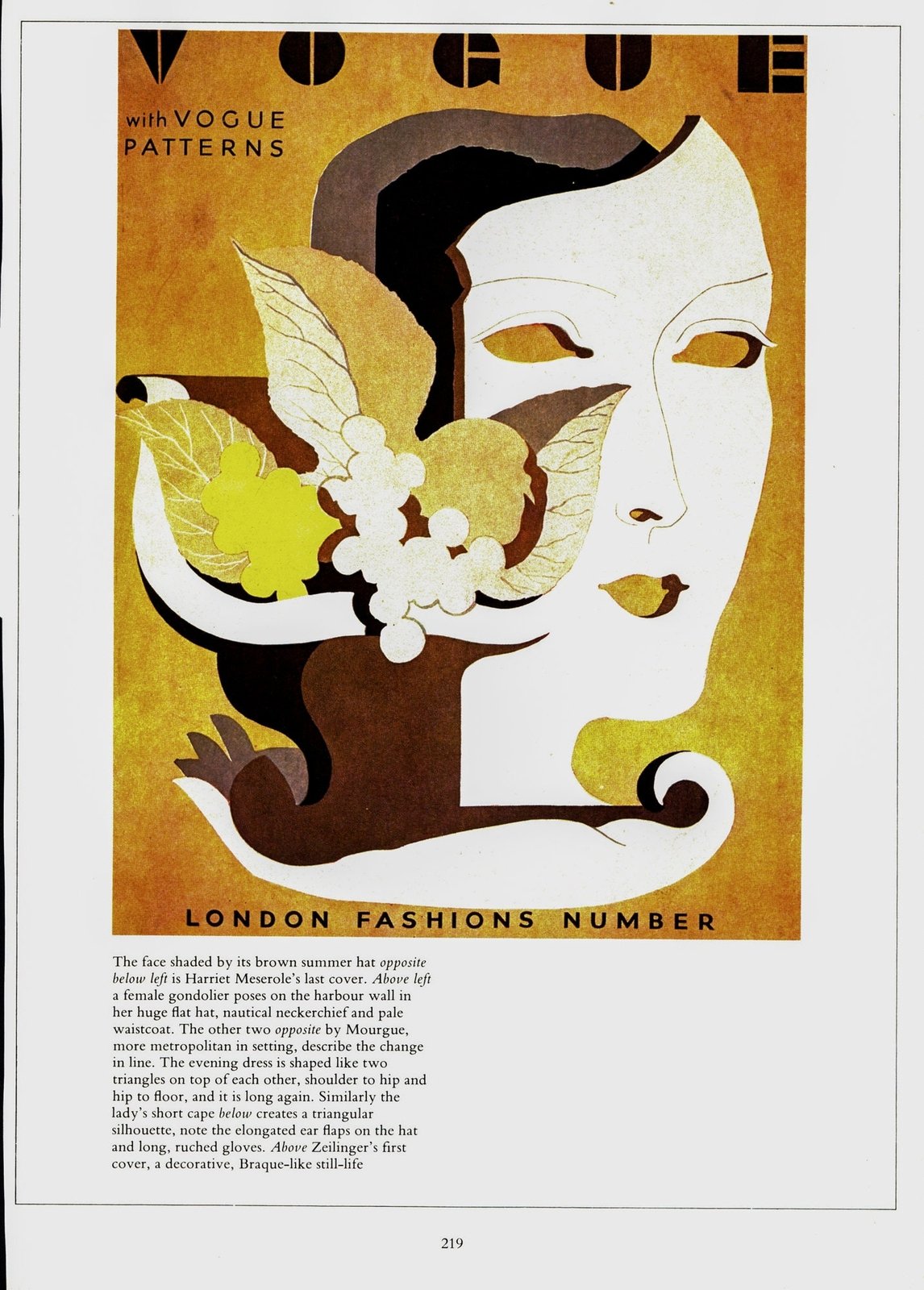 Vintage art book page Alix Zeilinger Fashionable ladies - Image 2