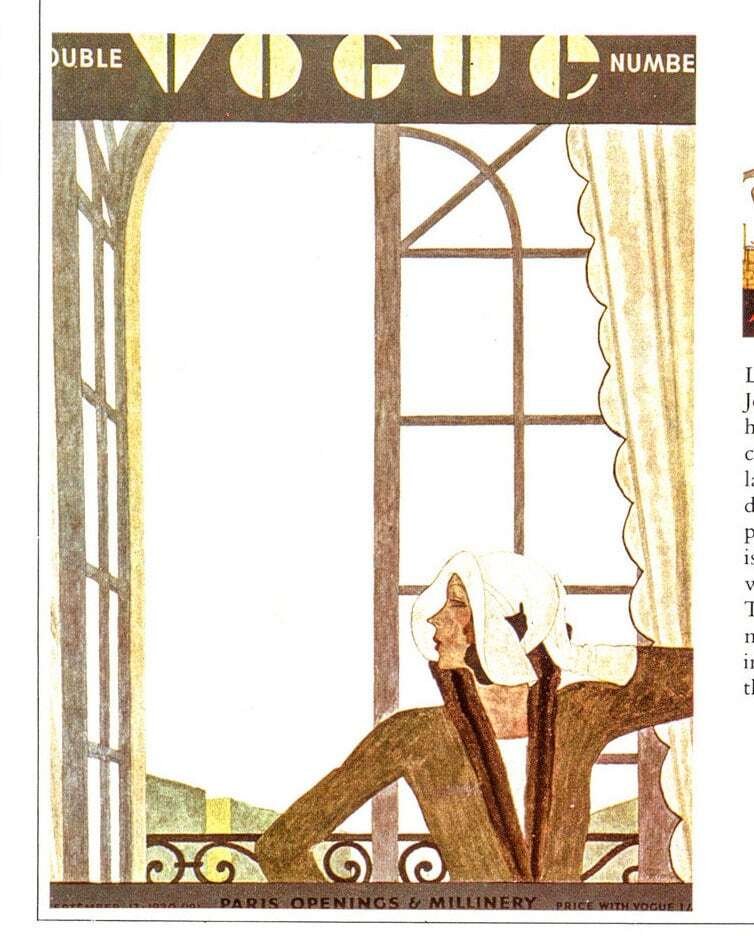 Vintage art book page Alix Zeilinger Fashionable ladies - Image 6