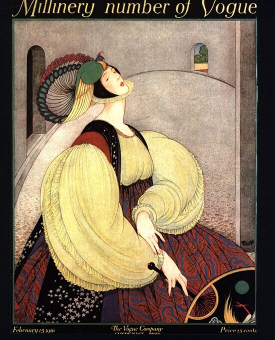 Vintage art book fashion illustration Ready to frame