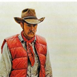 James Bama "29 year old Outfitter and Rodeo Rider" 1973 Vintage page from '70s art book