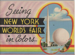 Seeing New York World's Fair in Colors Souvenir 30p Brochure photos & pcards A1